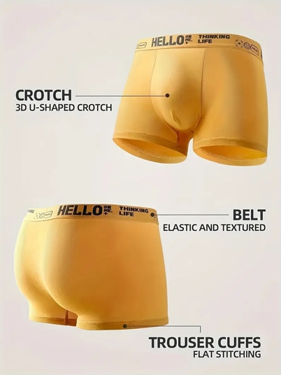 Men's Milk Silk Boxer Briefs 5 - огляд і ціна Multi Pack Underwear