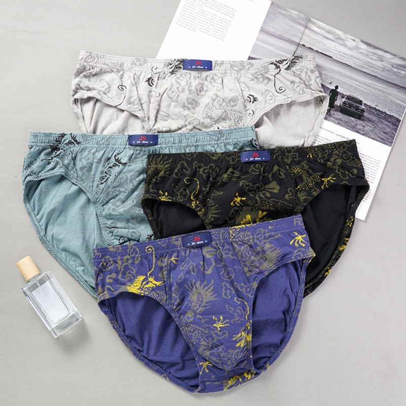 10 Pcs/Lot 100% Cotton Men's P - огляд і ціна Multi Pack Underwear
