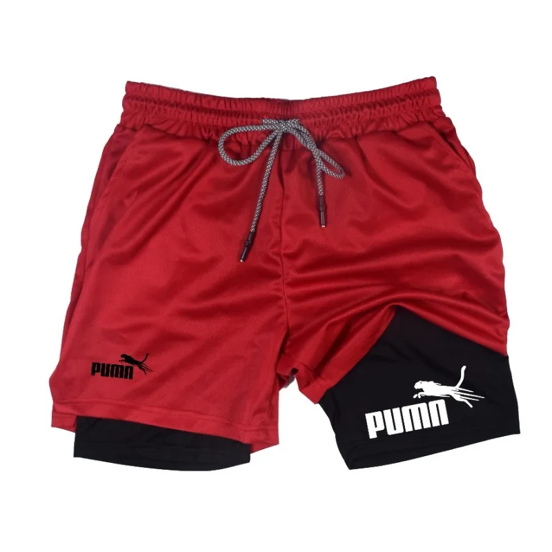 Summer Breathable Two-in-one D - огляд і ціна Compression Shorts Athletes