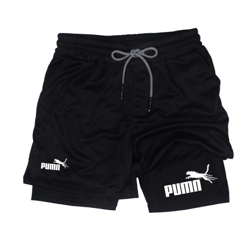 Summer Breathable Two-in-one D - огляд і ціна Compression Shorts Athletes