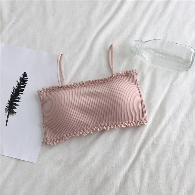 Women's Cotton Bra Female Tube - огляд і ціна Suspender Tank Top