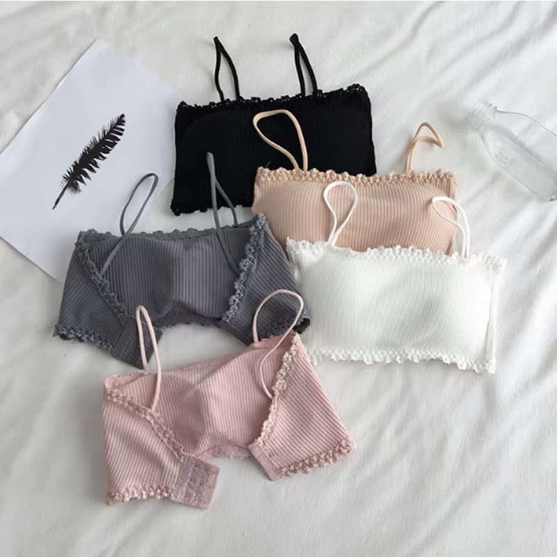 Women's Cotton Bra Female Tube - огляд і ціна Suspender Tank Top