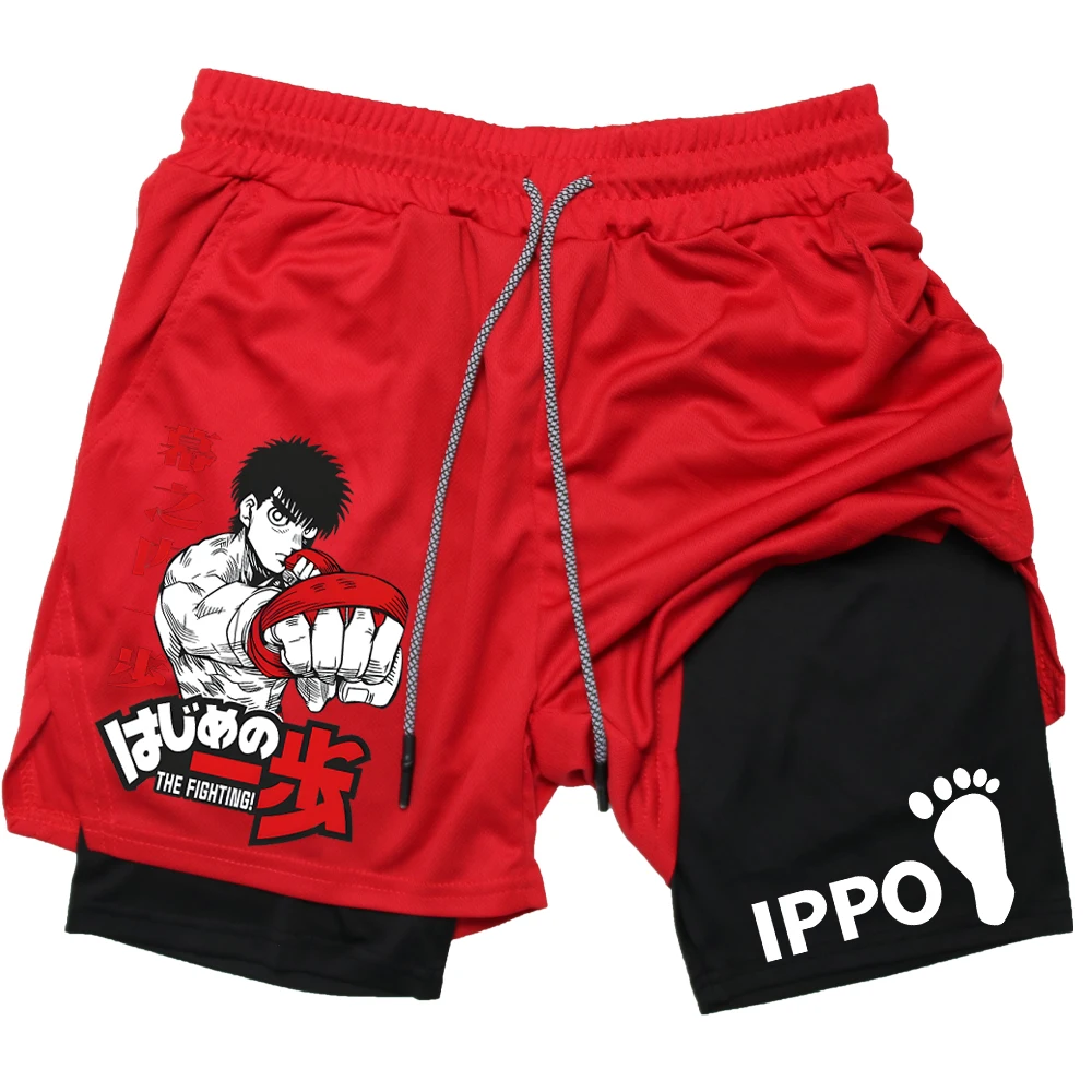 IPPO Anime Gym Shorts Men Boxi - огляд і ціна Compression Shorts Athletes