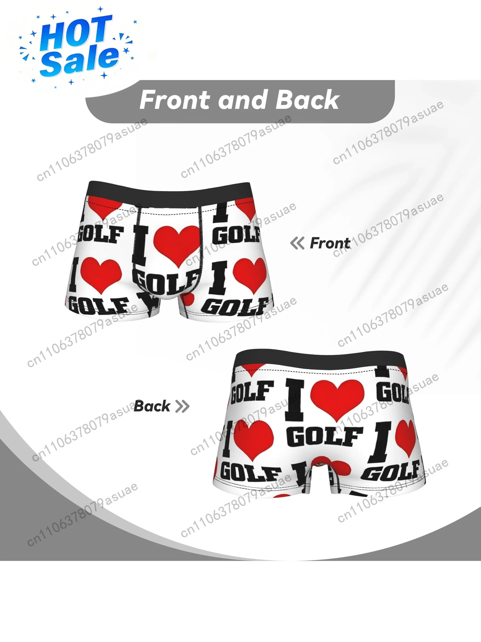 1pc Men'S Golf Underwear - Bre - огляд і ціна Quick Dry Underwear