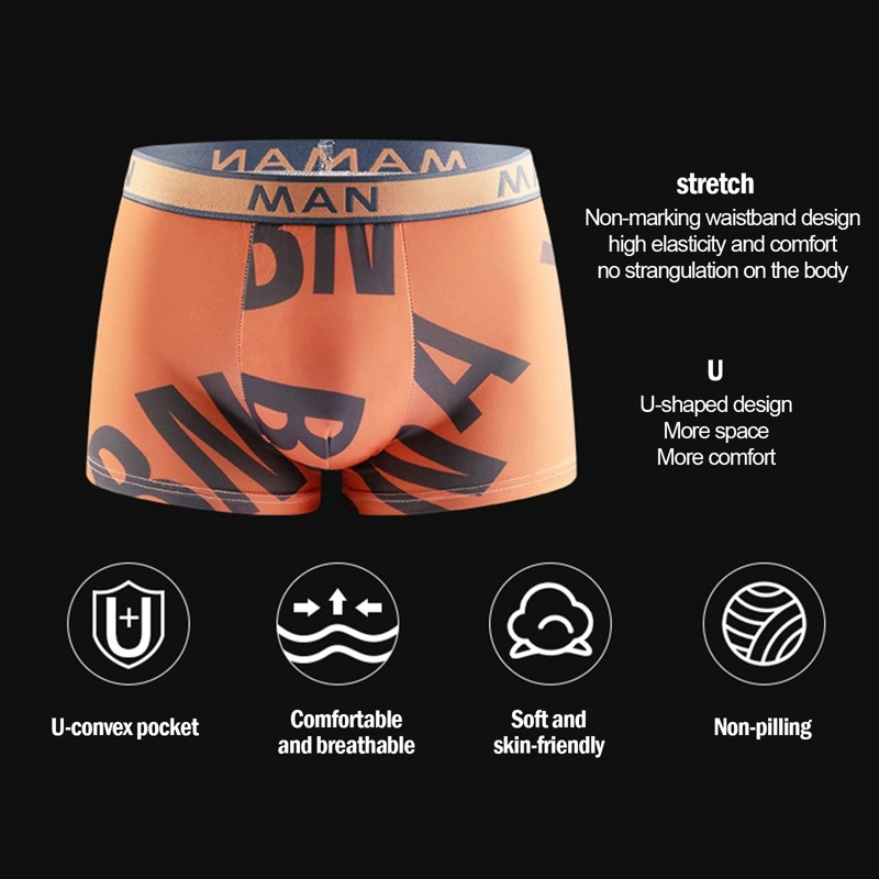 Men's Cotton Seamless Breathab - огляд і ціна Multi Pack Underwear