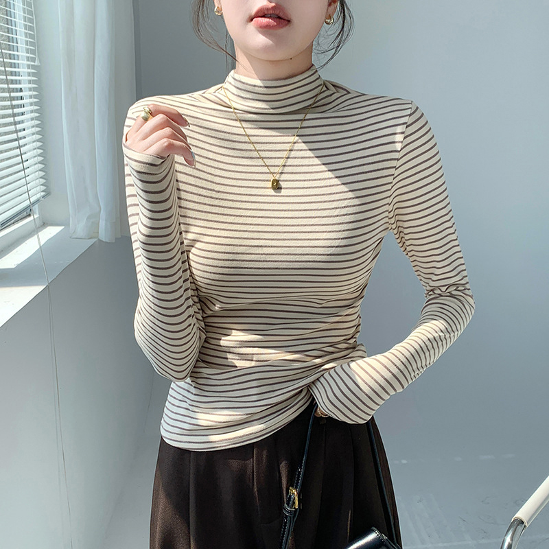 Classic Striped Women Mock Nec - огляд і ціна Base Layer Top