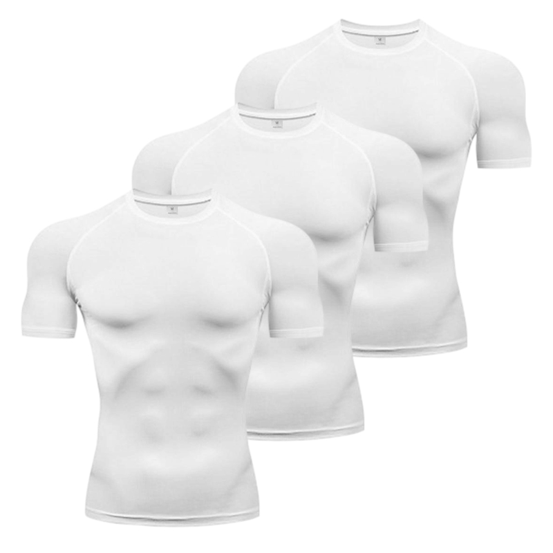 1/3 Pack Mens Compression Clot - огляд і ціна T Shirt Tight Fit