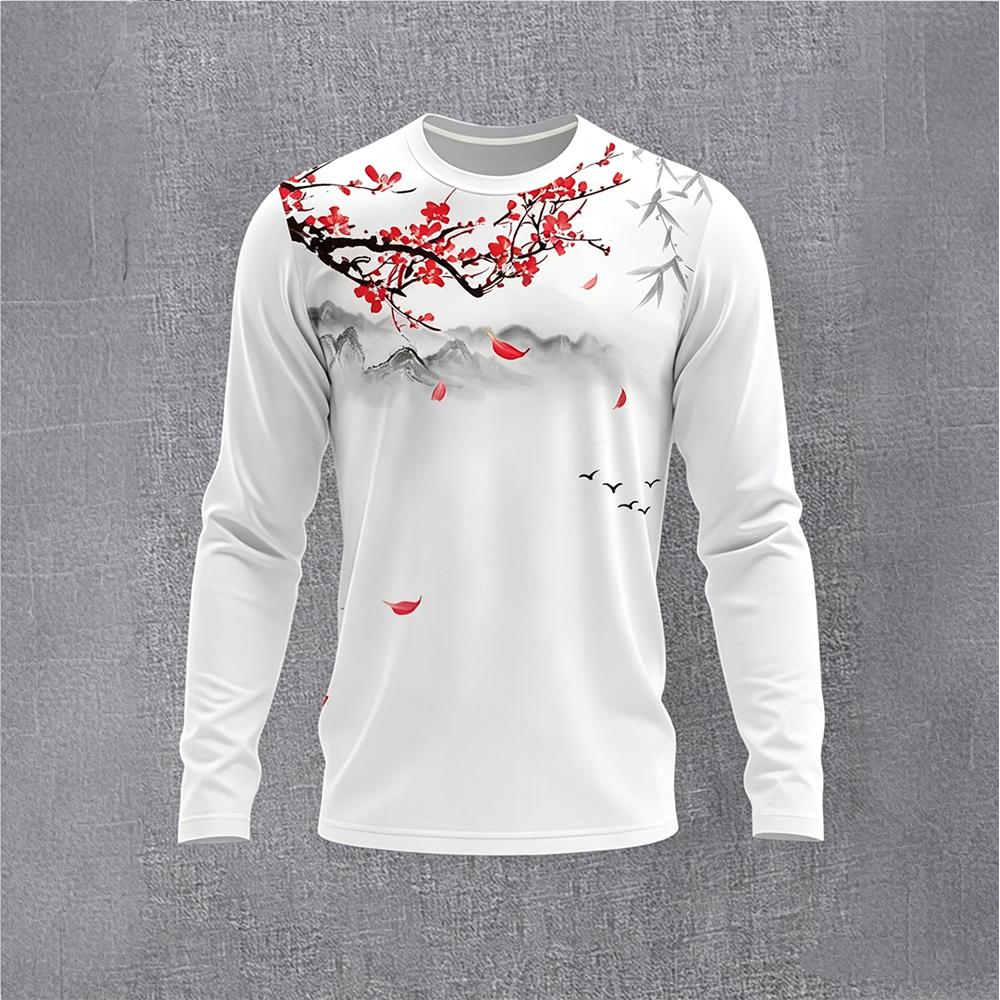 Chinese Style Ink Plum Blossom - огляд і ціна Base Layer Top
