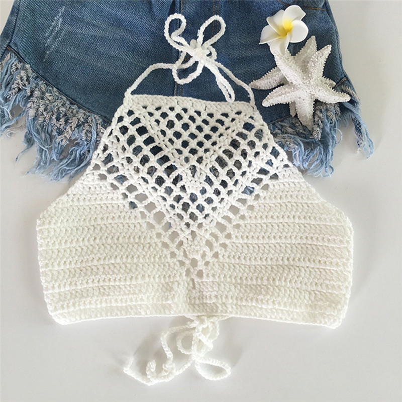 Sexy Boho Knit Camisole Crop T - огляд і ціна Suspender Tank Top