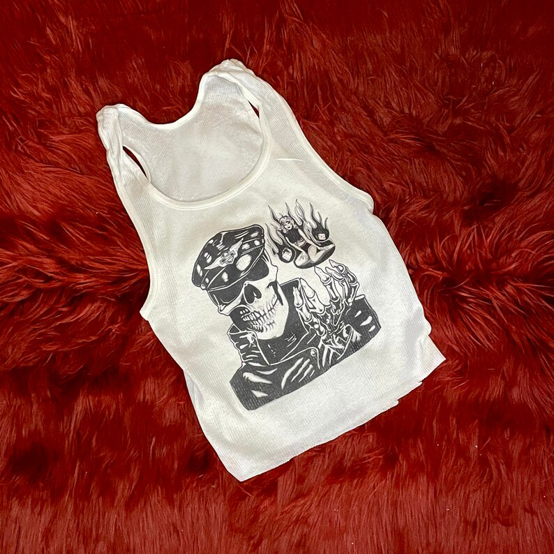Ribbed Tank with Lady Luck Sku - огляд і ціна Tank Top Ribbed