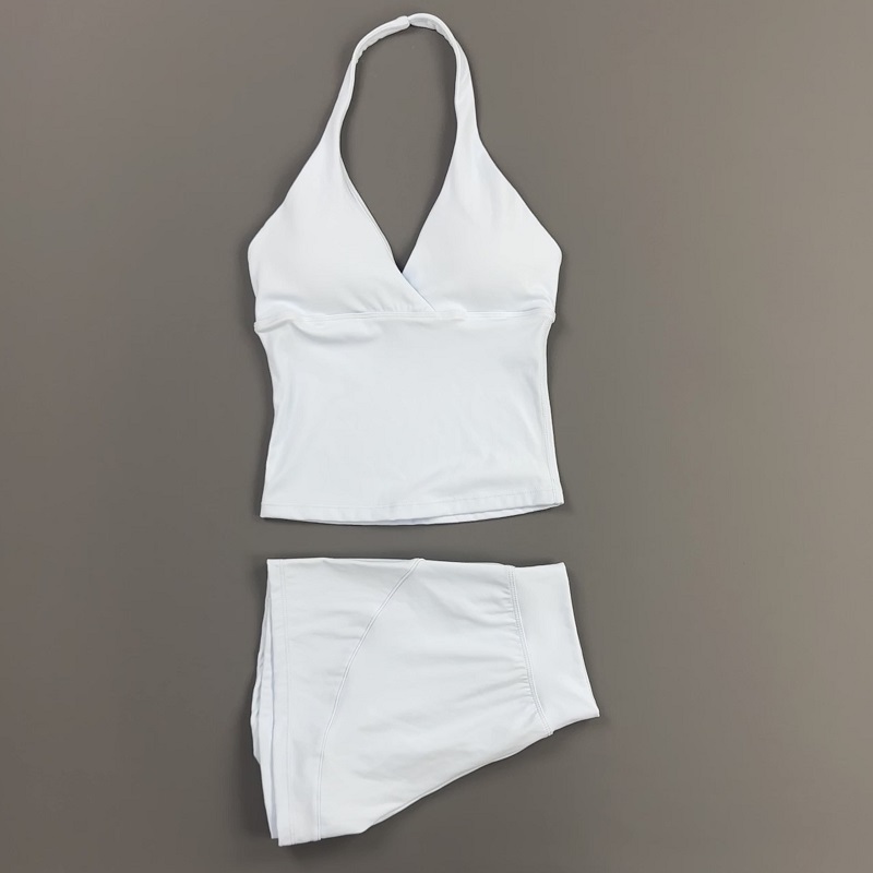 2 Pieces Yoga Set Women Halter - огляд і ціна Suspender Tank Top
